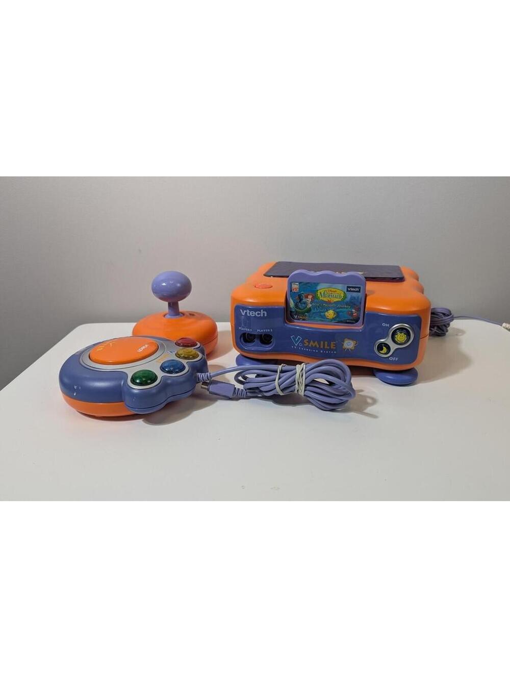 VTech V.Smile TV Learning System Disney The Little Mermaid Console & Controller!